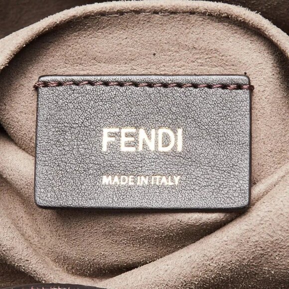 Fendi Strawberry Calfskin Leather Mon Tresor Bucket Bag - Picture 8 of 11